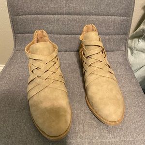 Cutout Heeled Booties